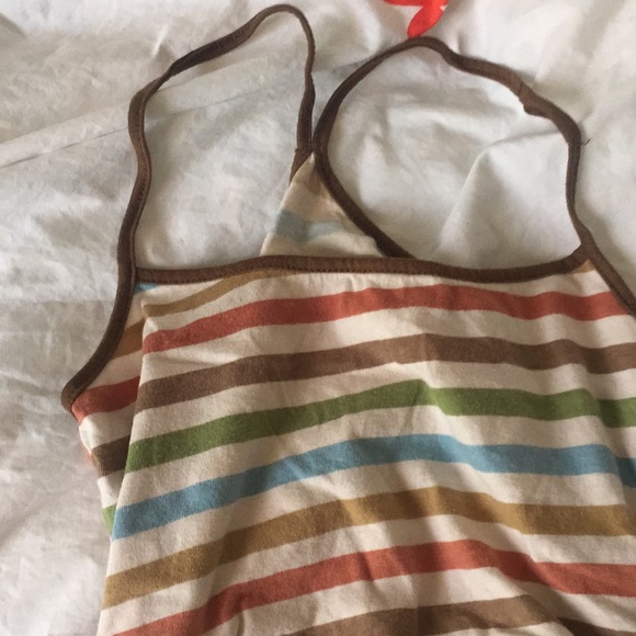 Striped Racerback Tank Top - Picture 2 of 3